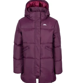 Kinderen Trespass AILIE - Jasje - Donker Paars