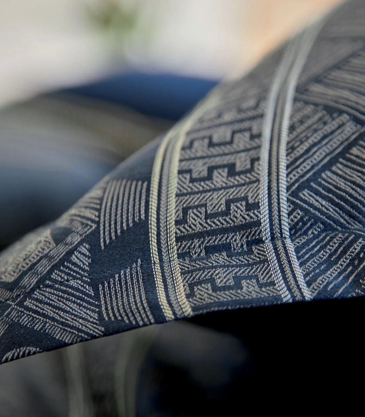 Blanc des Vosges ALLEGRO Bleu Corinthe - Laken 100% coton