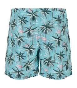 Heren Urban Classics ALL-OVER PRINT - Zwembroek - Blauw