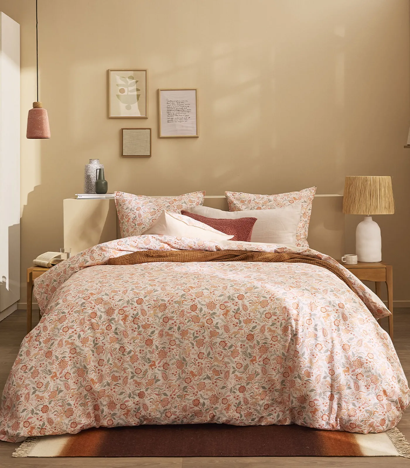 Allure - Effen kussensloop in katoen perkal Kussenslopen