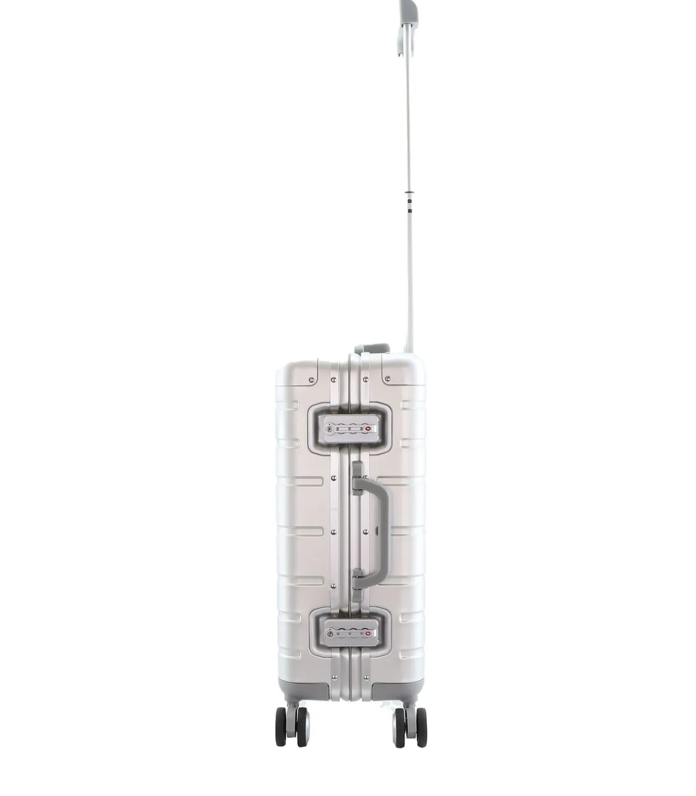 Aluminium Handbagage Koffer 54cm (S) 8 wielen Trolleys