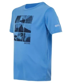 Kinderen Regatta ALVARADO IX - T-shirt - Blauw