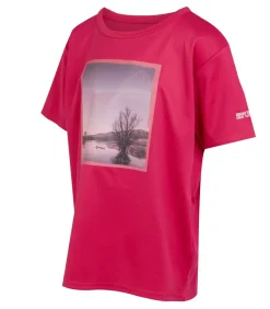 ALVARDO VIII - T-shirt - Donker Roze Kinderen T-Shirts & Polo's