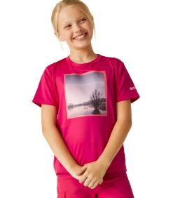 ALVARDO VIII - T-shirt - Donker Roze Kinderen T-Shirts & Polo's