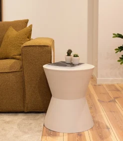 Atmooz Amante - Bijzettafel - Wit