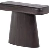 WOOOD Amco Sidetable - Mango Hout - Zwart - 76x120x40