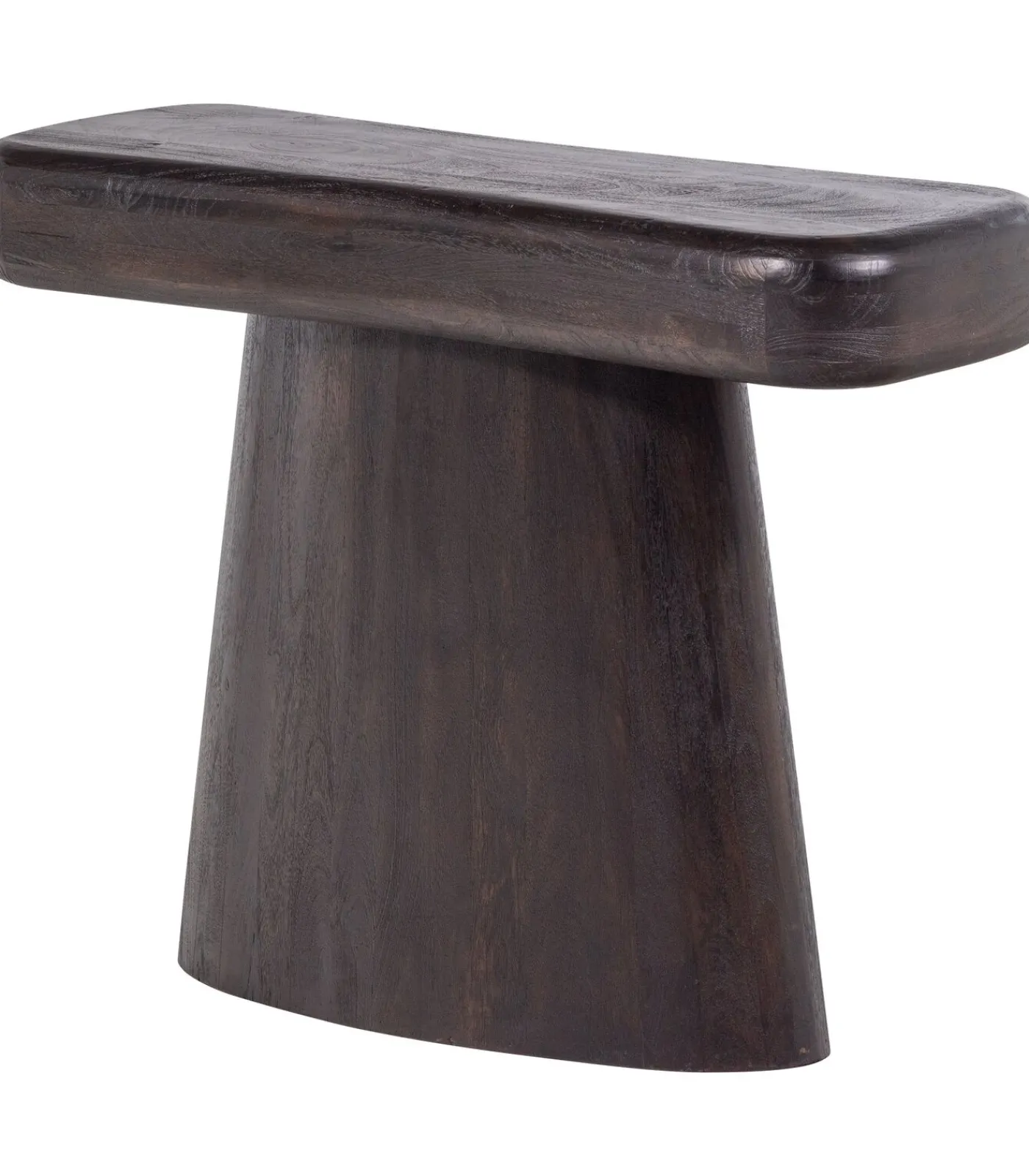 WOOOD Amco Sidetable - Mango Hout - Zwart - 76x120x40