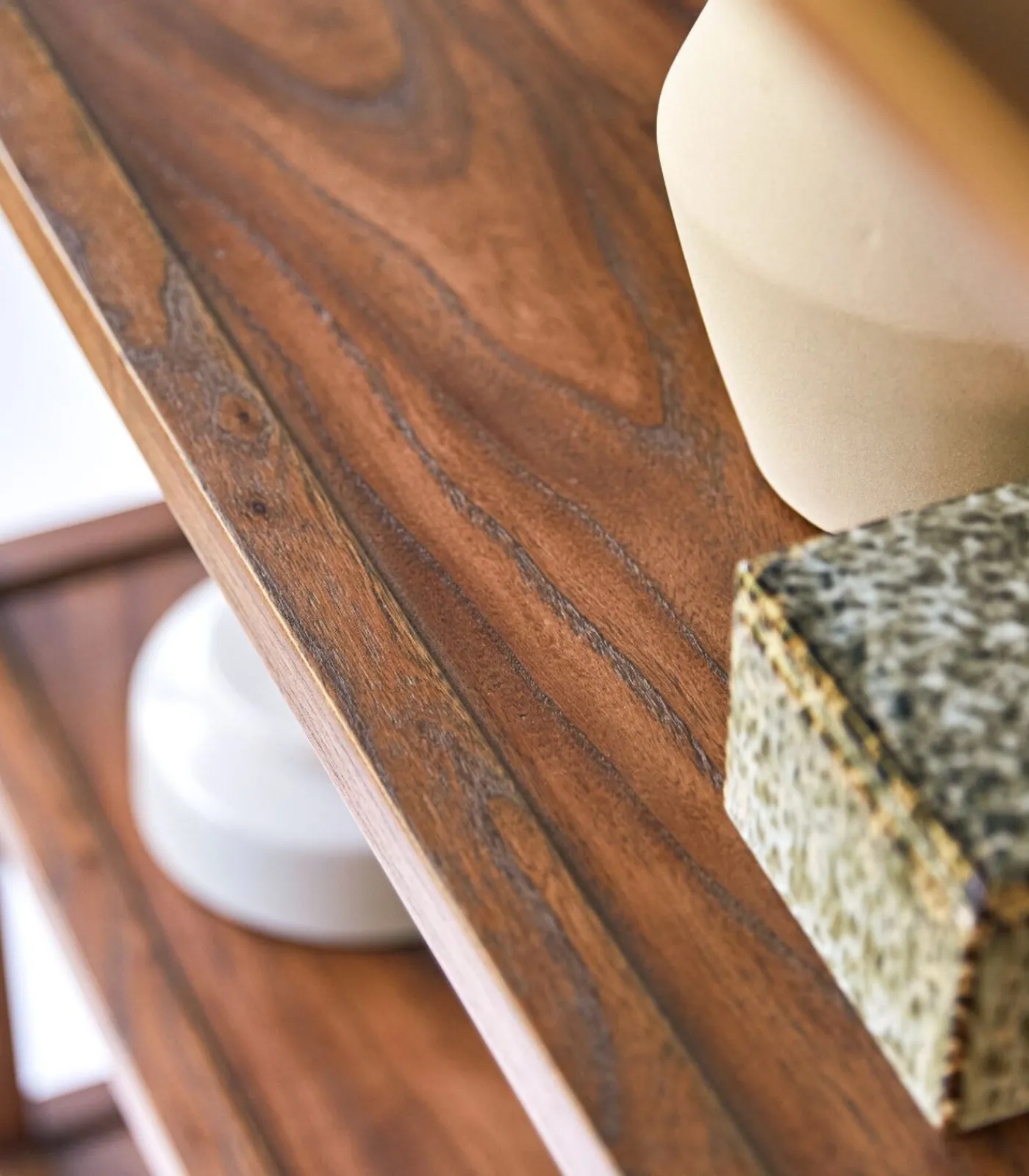 Discount Ame - Boekenkast van massief iepenhout Meubels