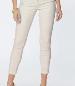 DAMES NYDJ Ami Legging Ankle Jeans Zandkleurig Premium Denim