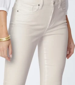 DAMES NYDJ Ami Legging Ankle Jeans Zandkleurig Premium Denim