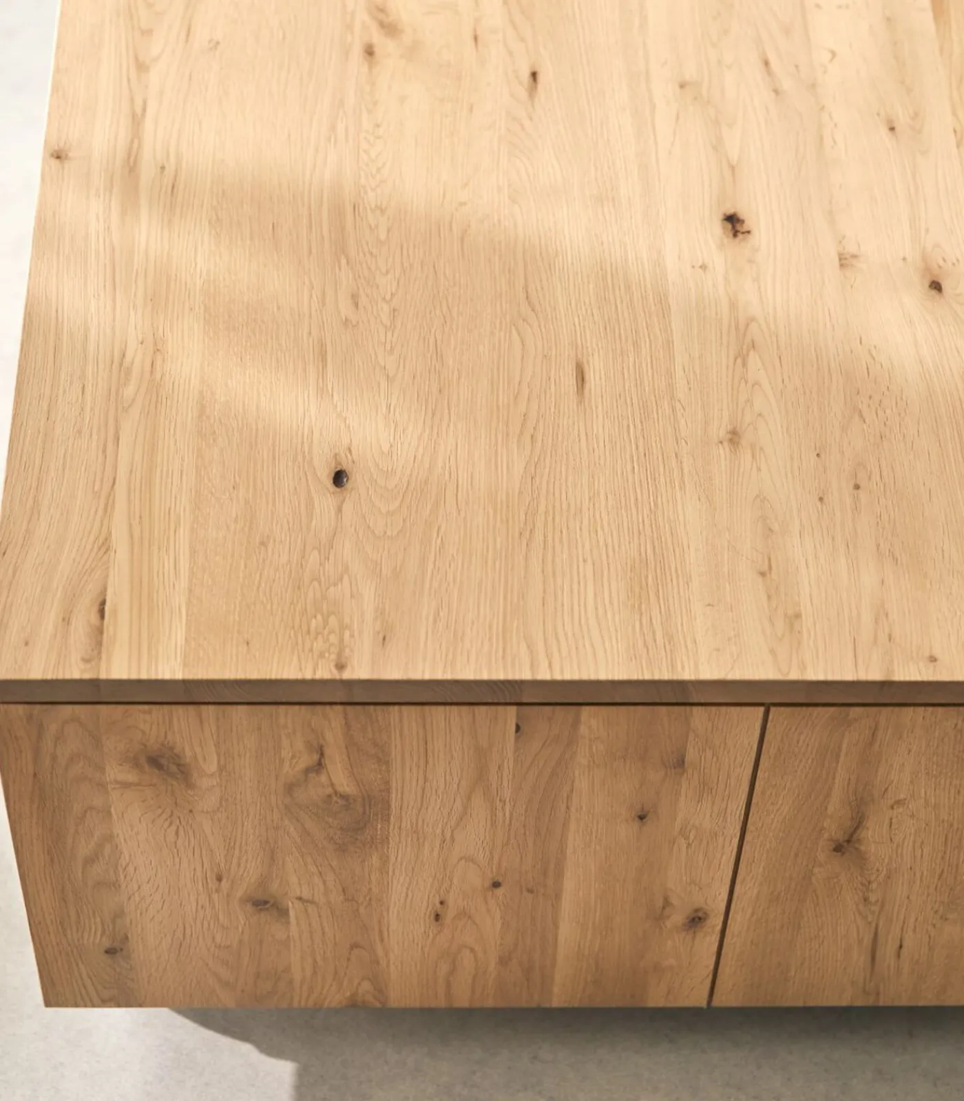 Tikamoon Anoa - Massief eiken vierkante salontafel