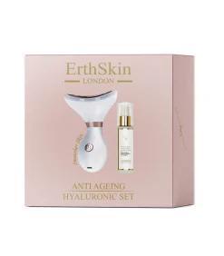 Erth Skin London Anti-Ageing hyaluronzuurset (Nek & Kaaklijn + HA Serum)