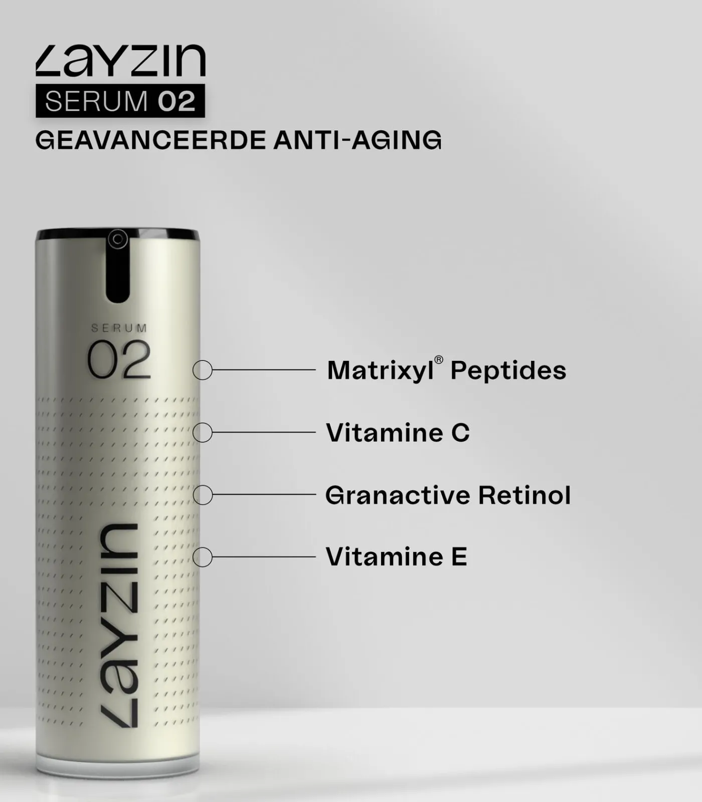 LAYZIN Anti-Aging duo + Dermaroller set 0,55 mm