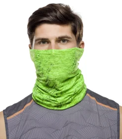 Heren BUFF Anti-uv choker reflective r-lime htr