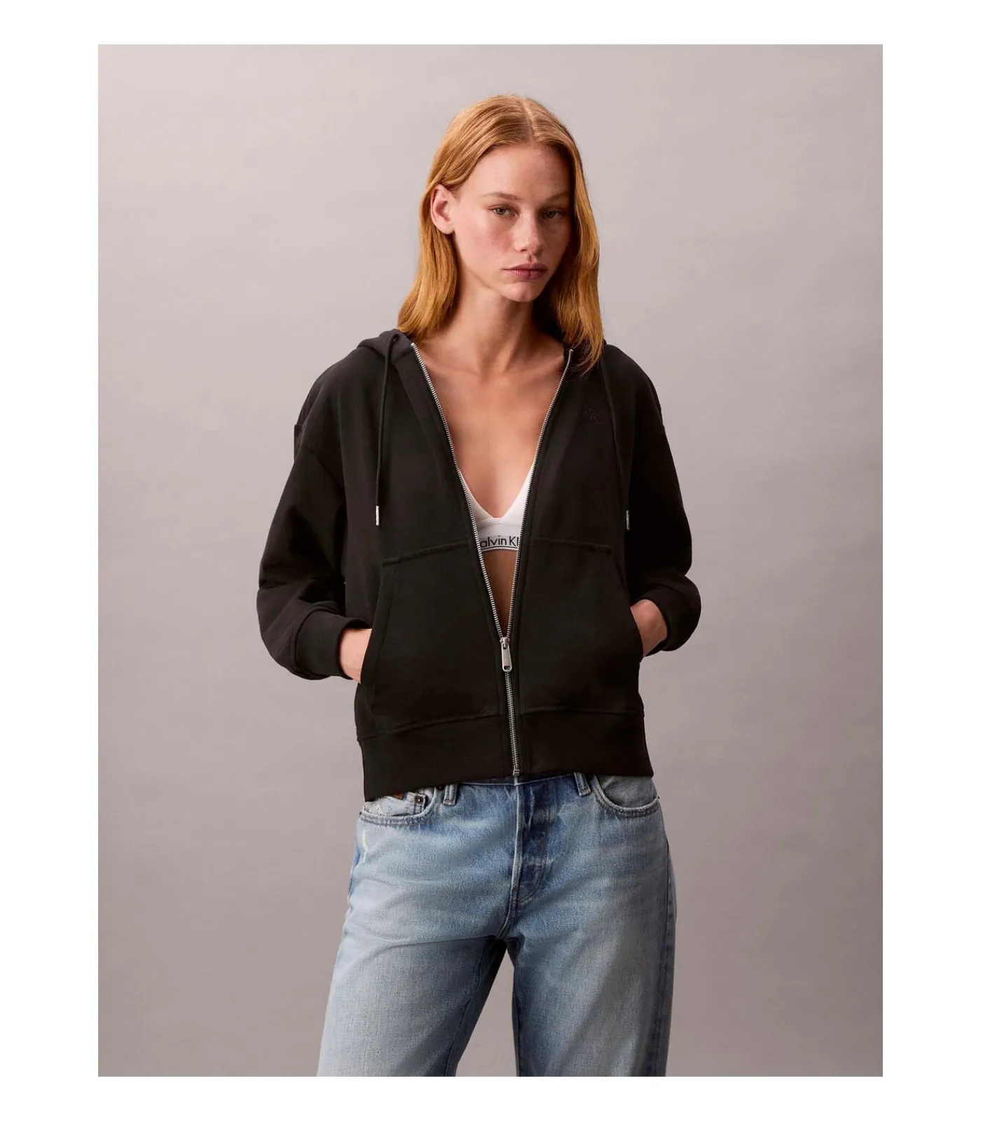 DAMES Calvin Klein Jeans Archive Logo French