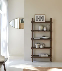 Clearance Arko - Hoge boekenkast in massief mangohout Meubels