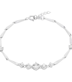 Best Armband für Damen, 925 Sterling Silber, Zirkonia synth. DAMES Armbanden