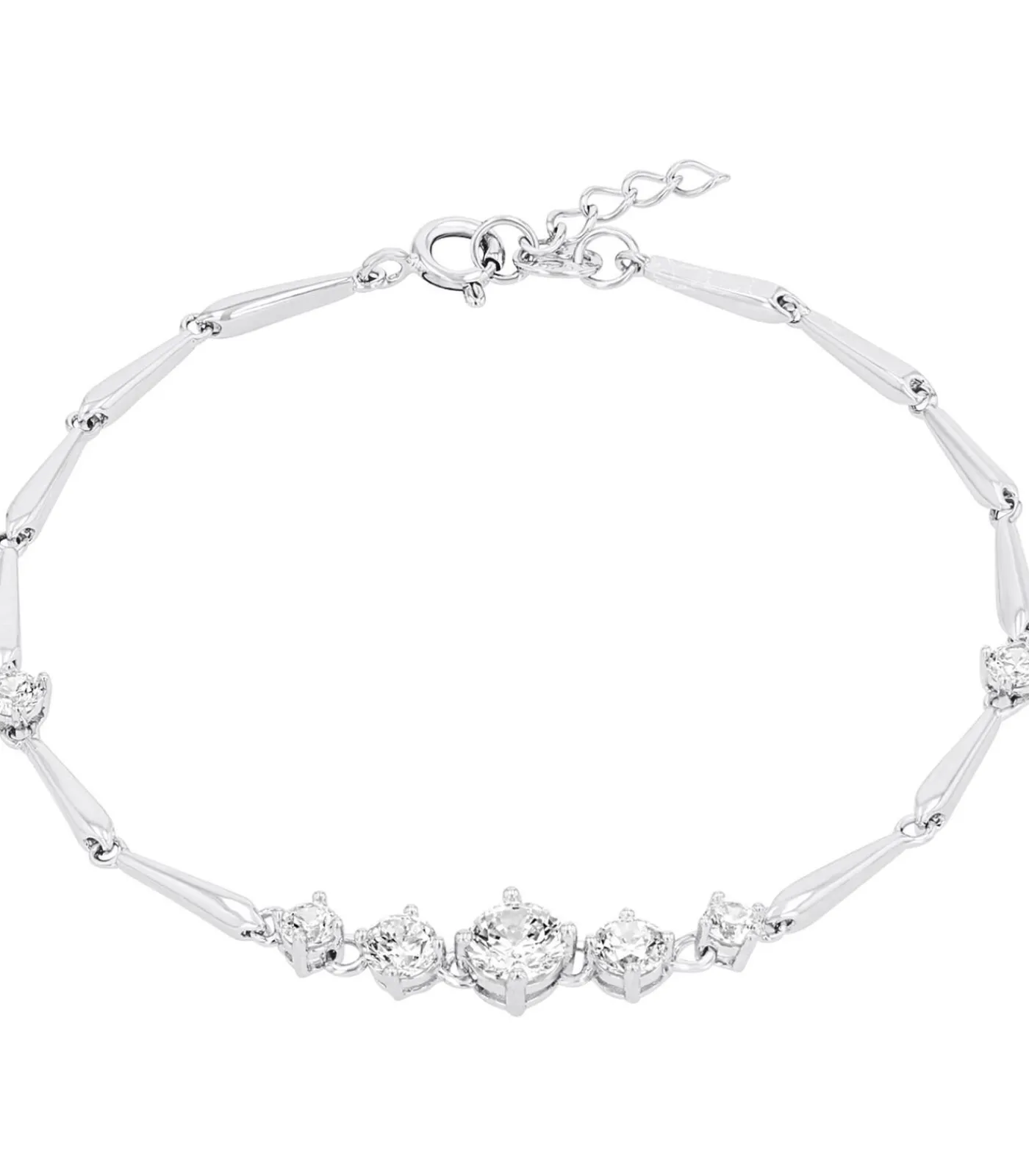 Best Armband für Damen, 925 Sterling Silber, Zirkonia synth. DAMES Armbanden