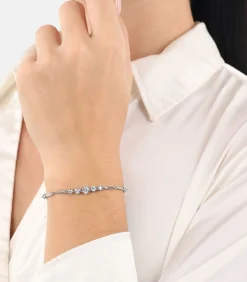 Best Armband für Damen, 925 Sterling Silber, Zirkonia synth. DAMES Armbanden