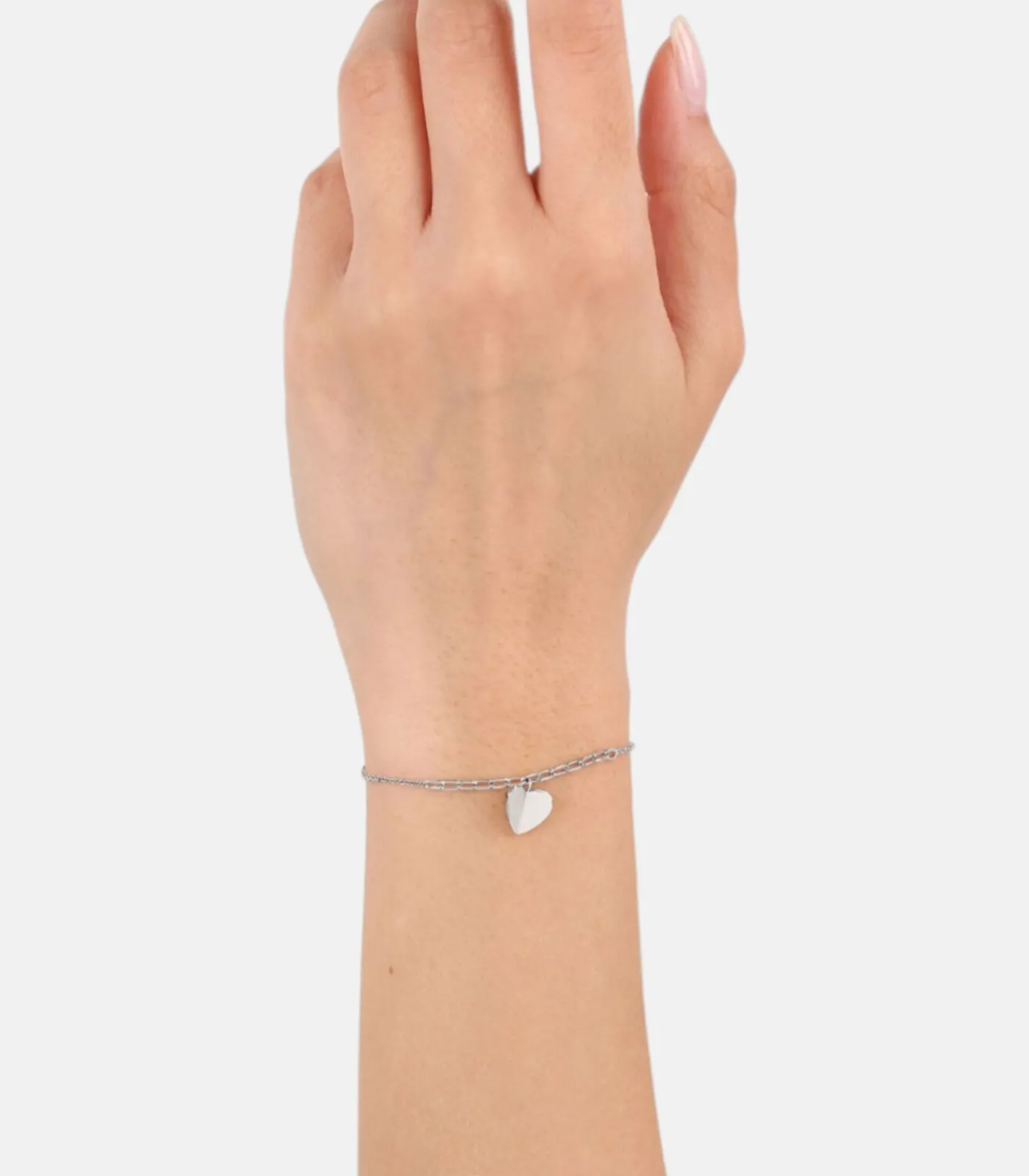 Discount Armband m.Anh. voor dames, 925 sterling zilver | hartje DAMES Armbanden