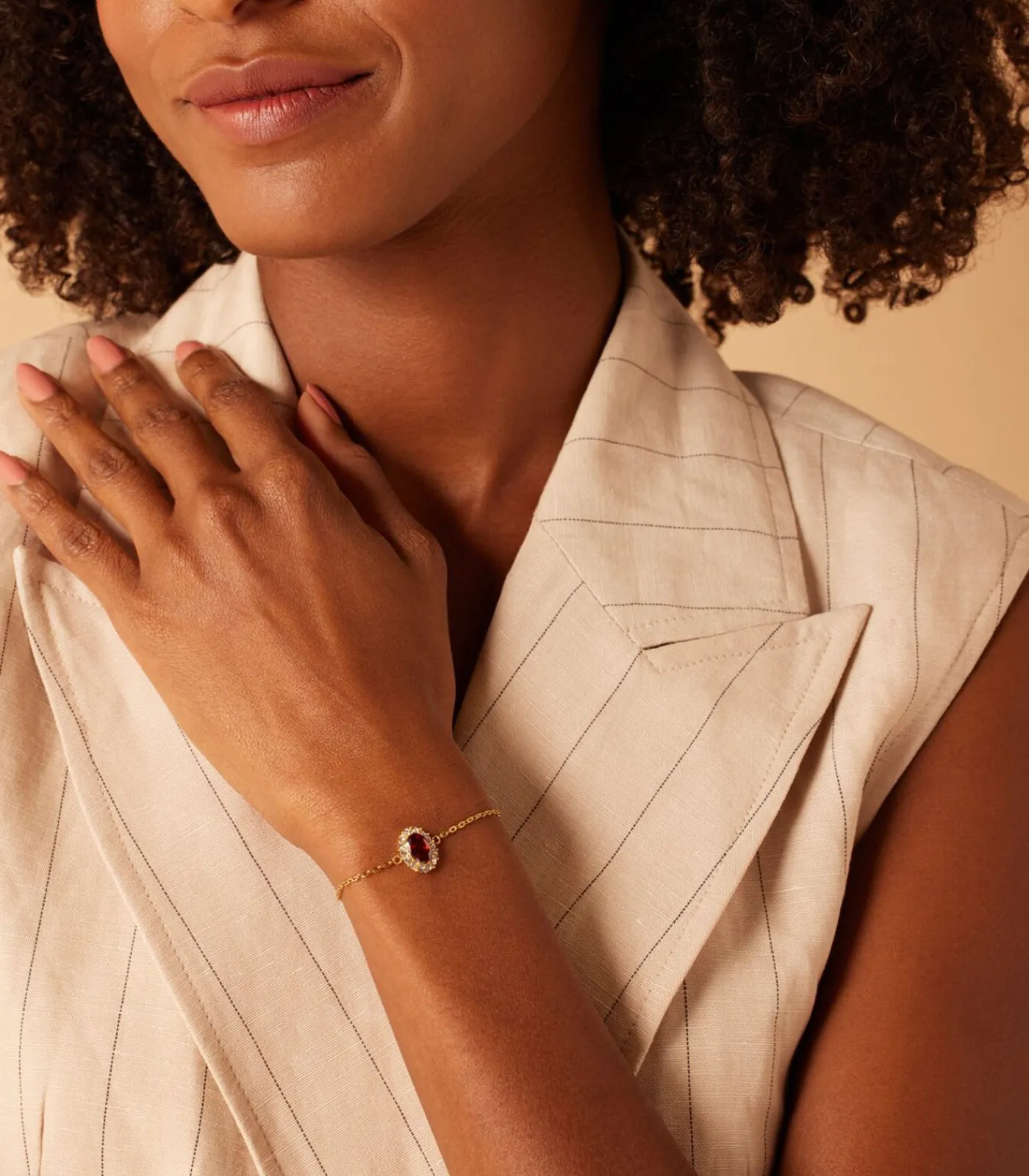 DAMES Lucardi Armband Staal