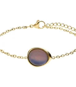 DAMES Lucardi Armband Staal 19 cm - Goudkleurig