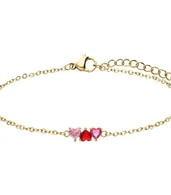 Online Armband Staal 19 cm - Goudkleurig DAMES Armbanden