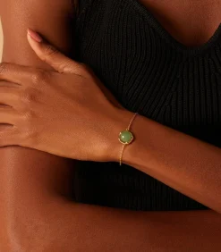 Outlet Armband Staal 19 cm - Goudkleurig DAMES Armbanden