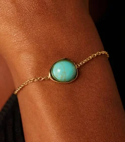 Outlet Armband Staal 19 cm - Goudkleurig DAMES Armbanden