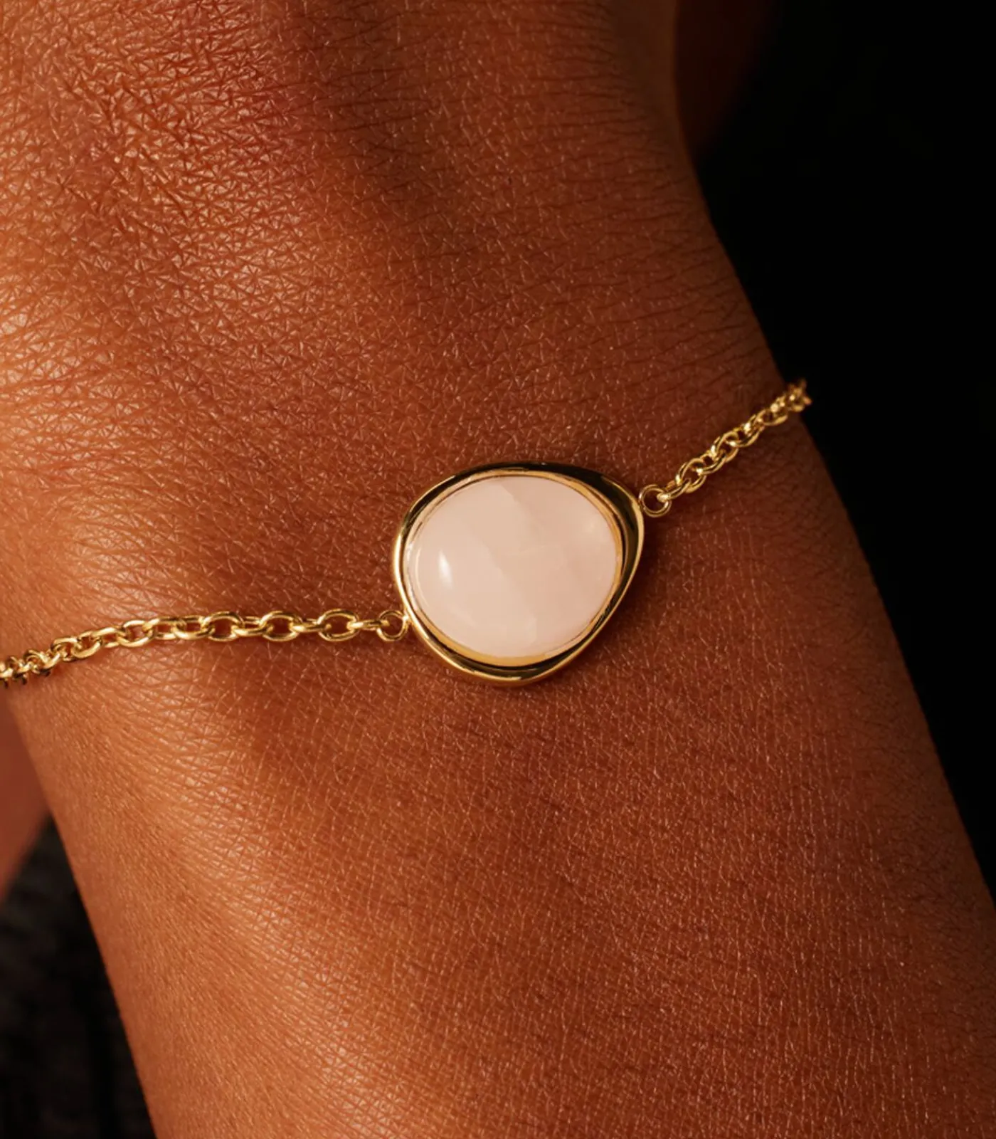 DAMES Lucardi Armband Staal 19 cm - Goudkleurig