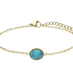 Hot Armband Staal 19 cm - Goudkleurig DAMES Armbanden