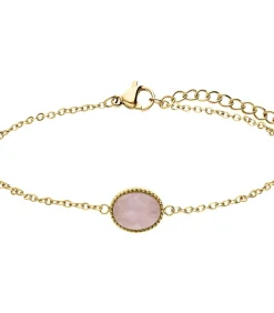 DAMES Lucardi Armband Staal 19 cm - Goudkleurig