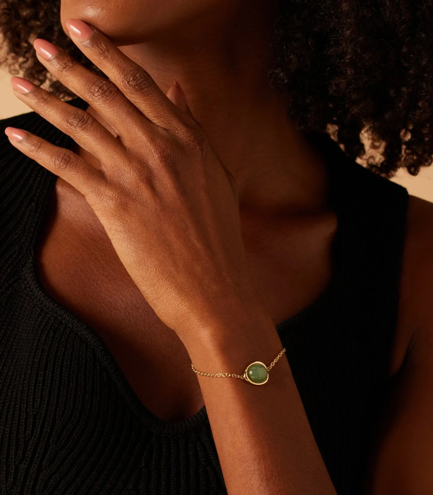 DAMES Lucardi Armband Staal 19 cm - Goudkleurig