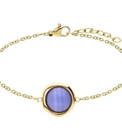 DAMES Lucardi Armband Staal 19 cm - Goudkleurig