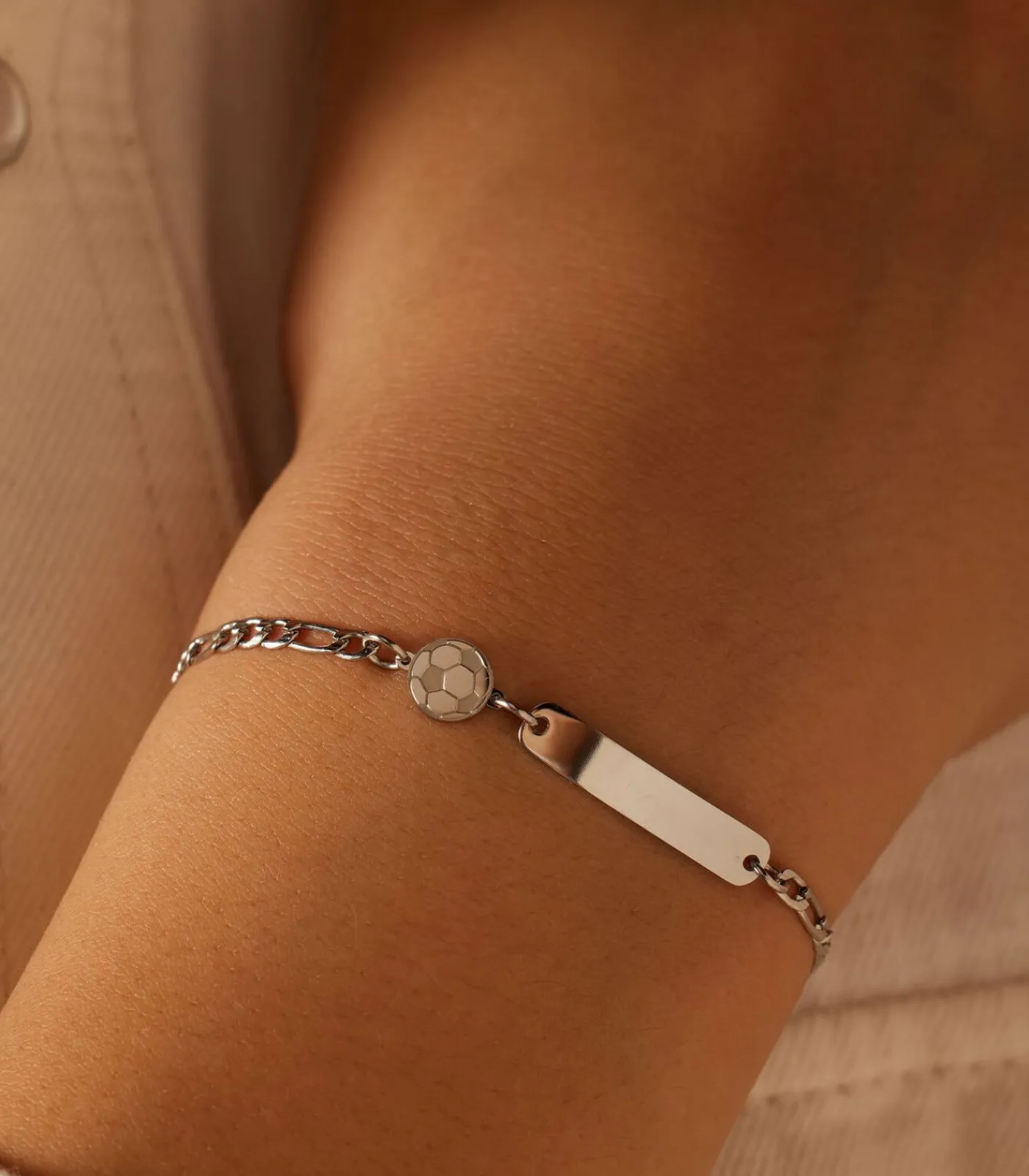 Armband Staal 15 cm - Zilverkleurig DAMES Armbanden