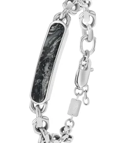 Armband voor mannen, roestvrij staal, jaspis Heren Armbanden