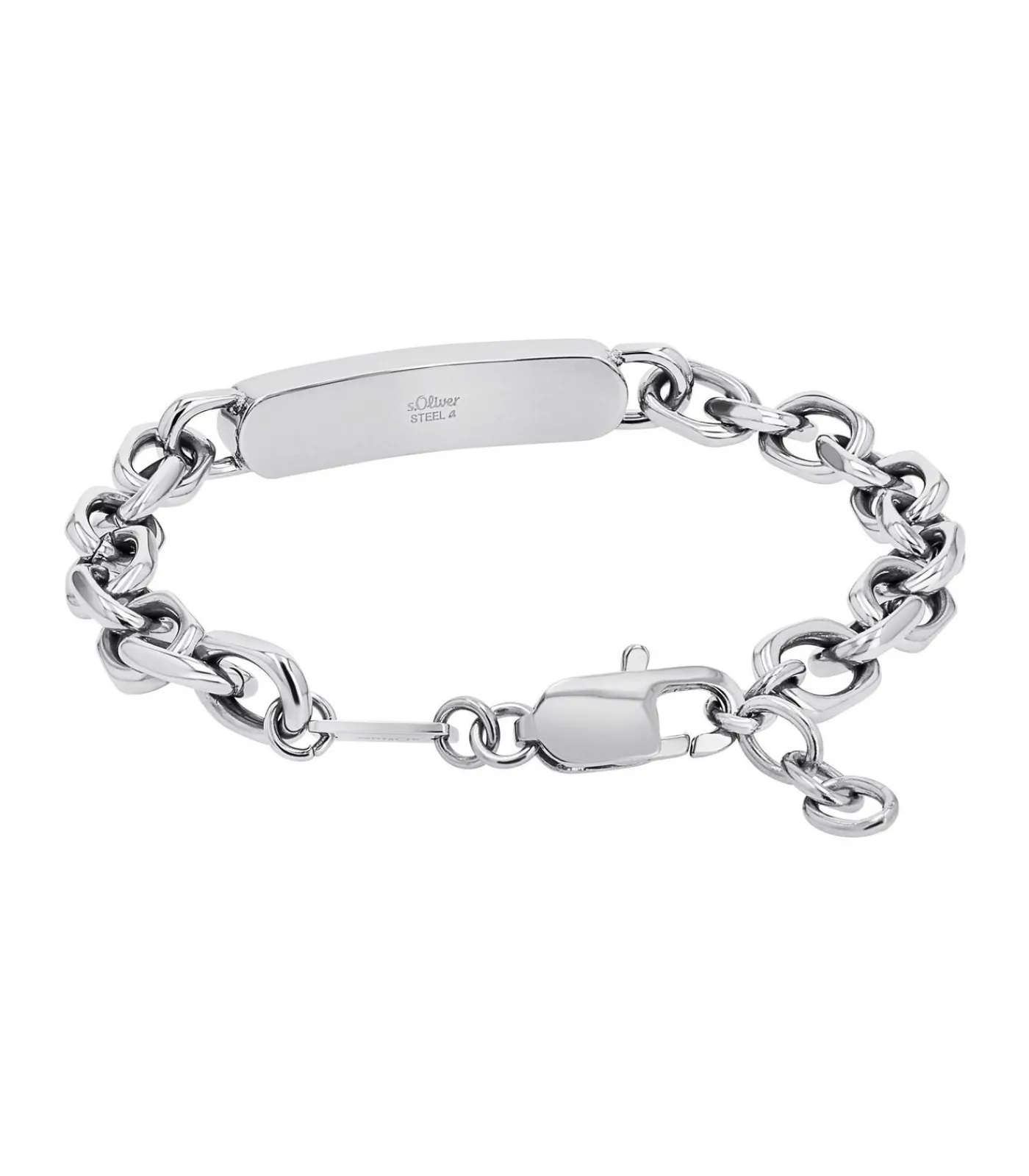 Armband voor mannen, roestvrij staal, jaspis Heren Armbanden