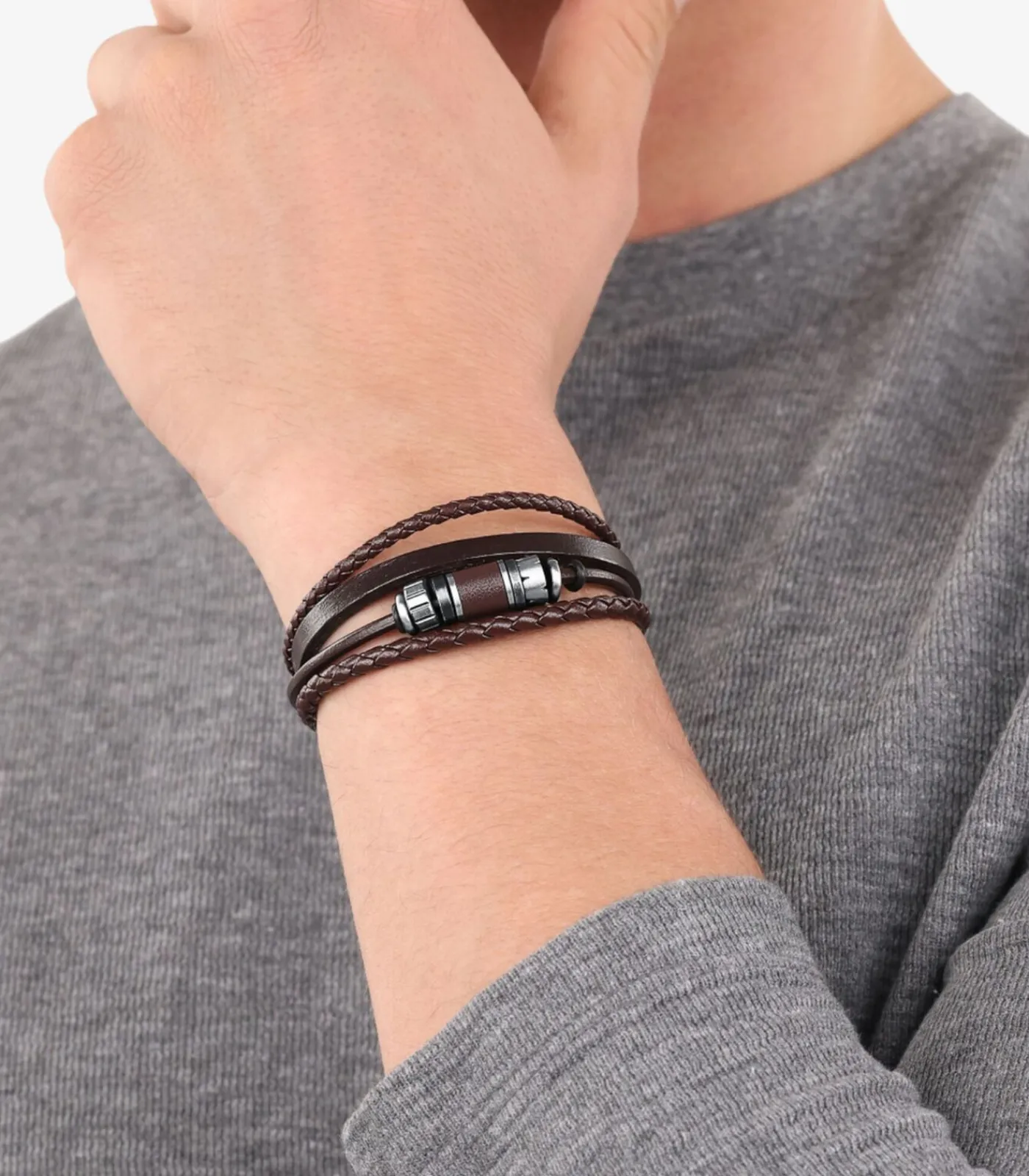 Online Armband voor mannen, roestvrij staal Heren Armbanden