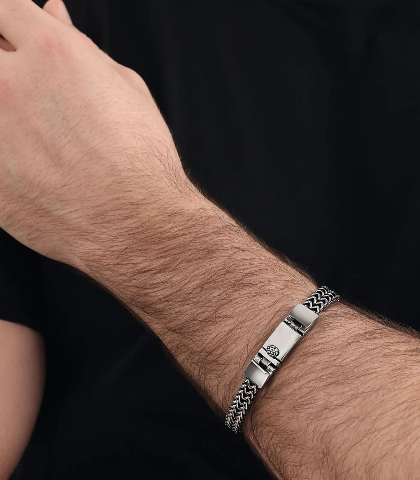 Online Armband voor mannen, roestvrij staal Heren Armbanden