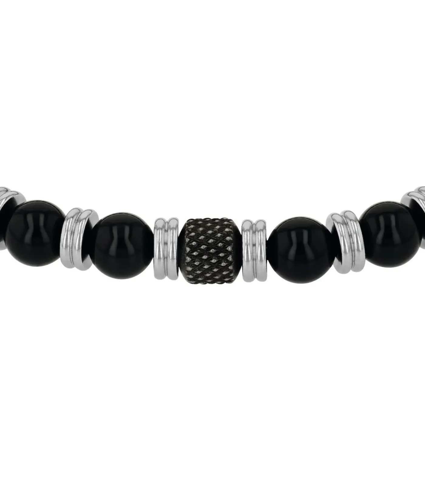 Online Armband voor mannen, roestvrij staal, agaat Heren Armbanden