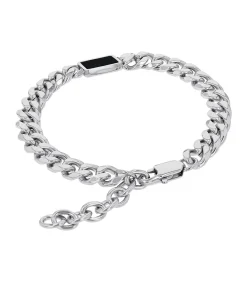 New Armband voor mannen, roestvrij staal, agaat Heren Armbanden