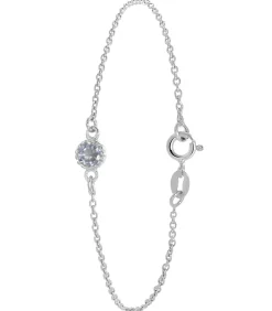 DAMES Lucardi Armband Zilver 19 cm - Goudkleurig