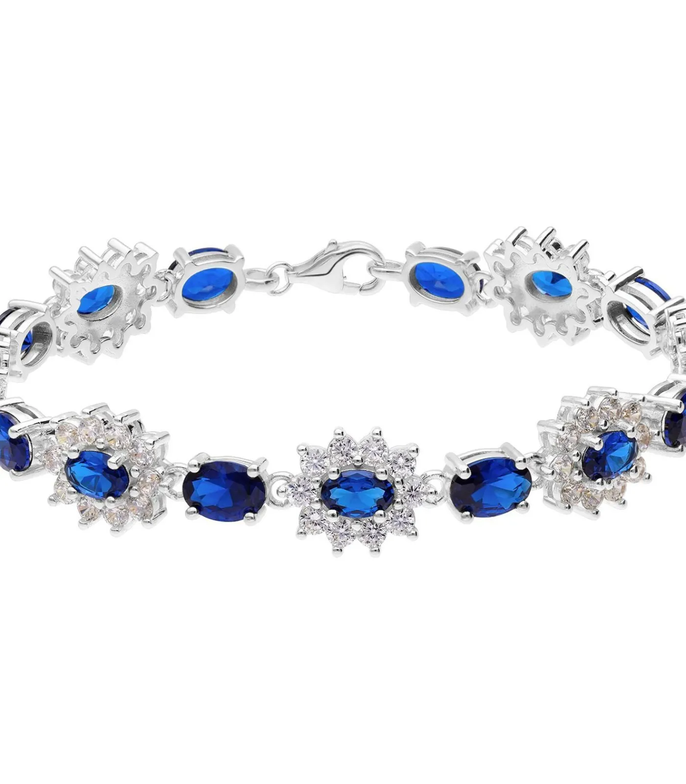 DAMES Lucardi Armband Zilver 17.50 cm - Goudkleurig