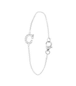 DAMES Lucardi Armband Zilver 18 cm - Zilverkleurig