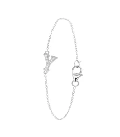 DAMES Lucardi Armband Zilver 18 cm - Zilverkleurig