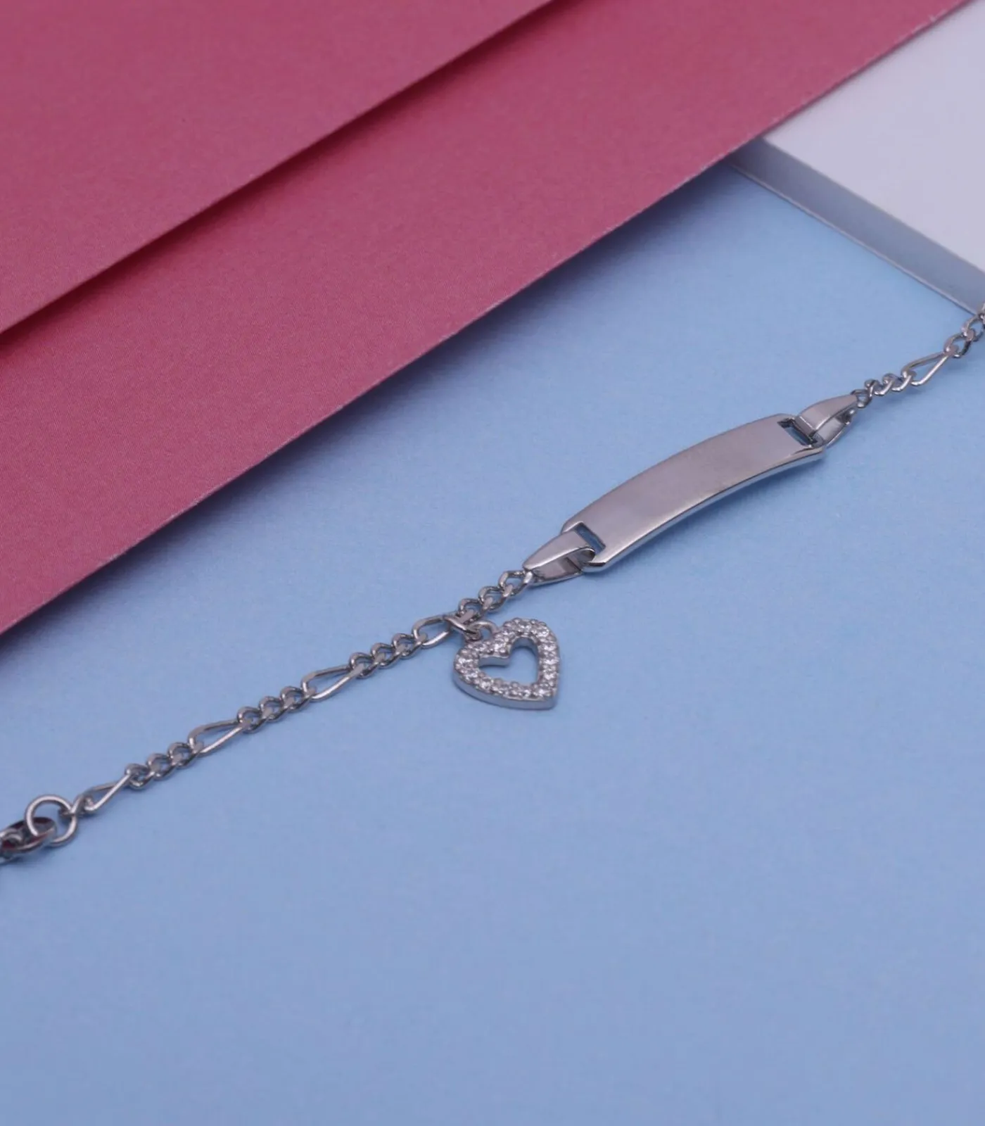 DAMES Lucardi Armband Zilver zilverkleurig