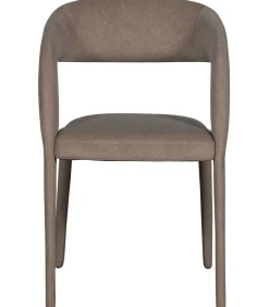 Online Arms Eetkamerstoelen - Polyester - Bruin - Set van 6 Stoelen
