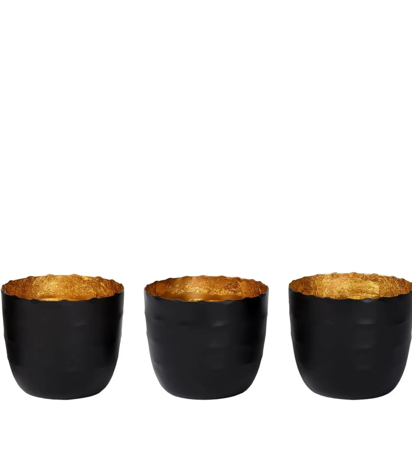 Atmooz Arras (set van 3) - Theelichthouder - Zwart