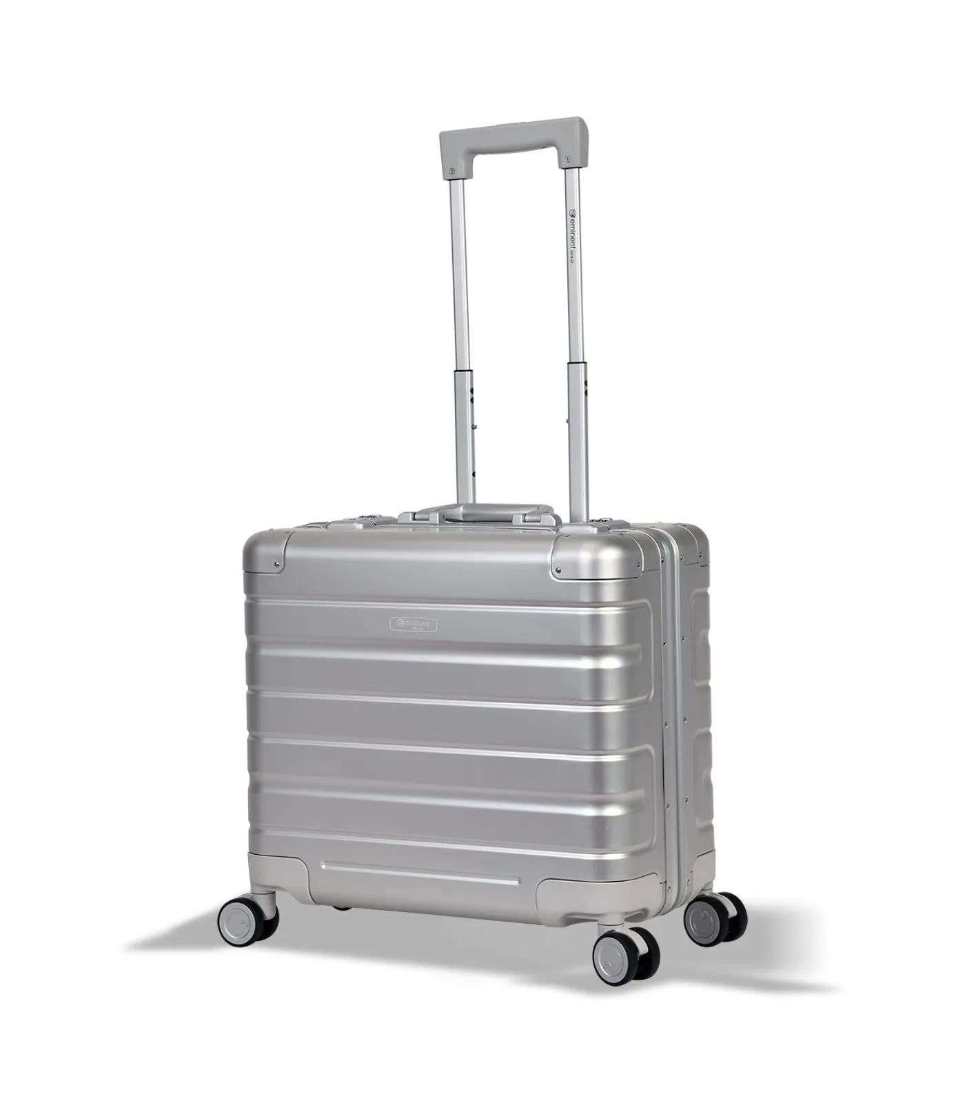 Discount Athens Pilot Koffer 4 Wielen Zilveren Trolleys