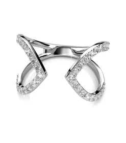 DAMES MYC-Paris Aurora ring - Oostenrijks kristal van zeer hoge kwaliteit